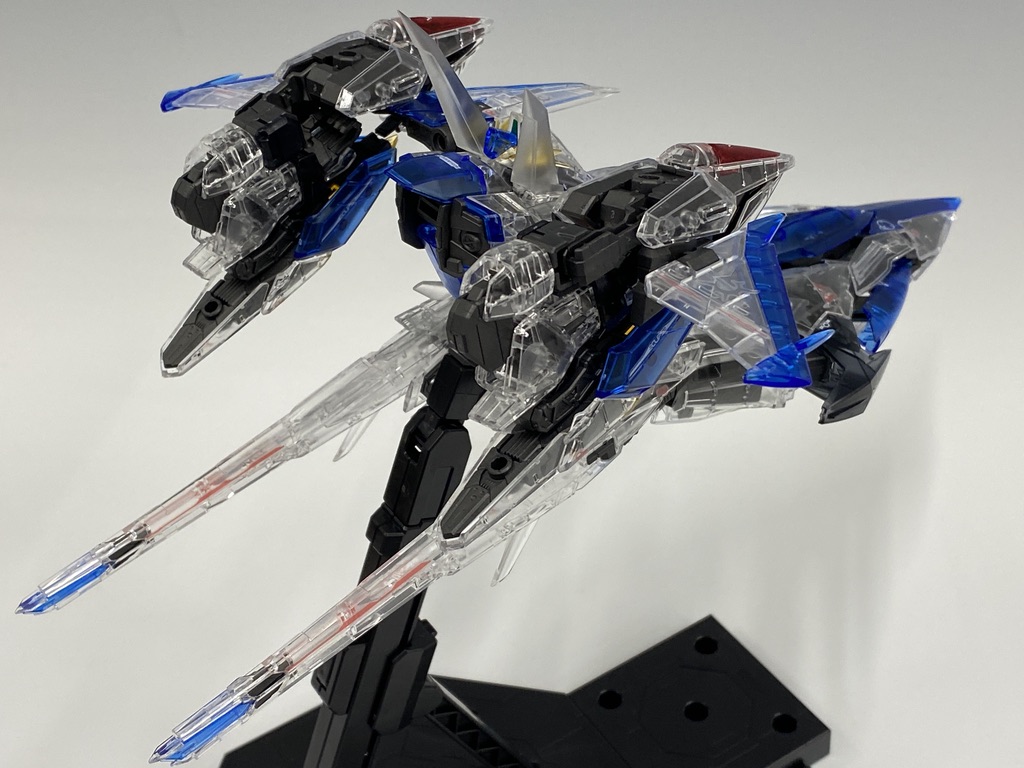 新商品情報】MG 1/100 ガンダムベース限定 エクリプスガンダム[クリア